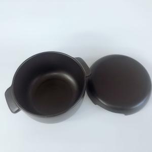 萬古焼 黒マット丸型おひつ (小) 1合 日本...の詳細画像2