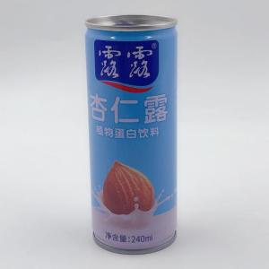 アーモンドジュース 杏仁露露飲料 240ML (浅藍色包装）　ルールー 杏仁ジュース　