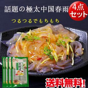 金盛東北大拉皮中国タンミョン 極太中国春雨  幅さ約20mm