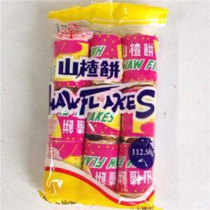 【新品限定ポイント10倍】楽氏山査餅  112.5g サンザシ 山査子餅  中華食材 中華お菓子 さんざしのお菓子