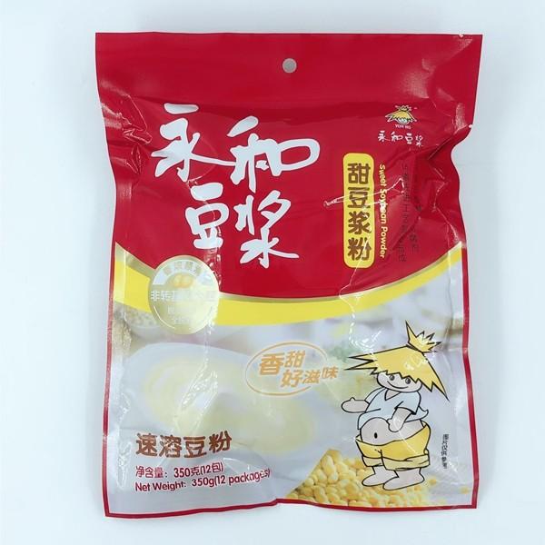 永和甜豆漿粉 豆乳粉末 永和豆漿  朝食に 栄養飲み物 350g  中身小分けタイプ12袋入中華食材
