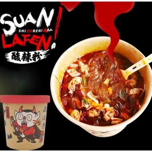 即席春雨 食族人辣巫師 酸辣粉  中華風春雨スープ　130g