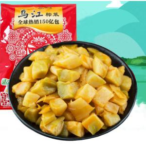 クリスブザーサイ 烏江脆口搾菜 150g 調理済 漬物 中国人の大好物 惣菜 おつまみ