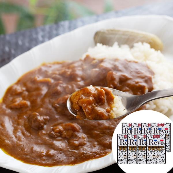 大阪 「洋食Revo」 和牛すじカレー 200g×8個 