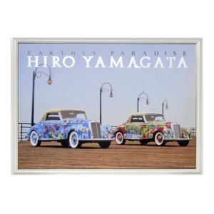 額入りポスター ヒロヤマガタ ＜CP HY39 LA's The Place 1984 ＞ 幅