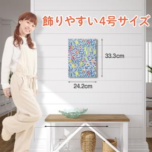 ウィリアムモリス アートパネル ファブリックア...の詳細画像4