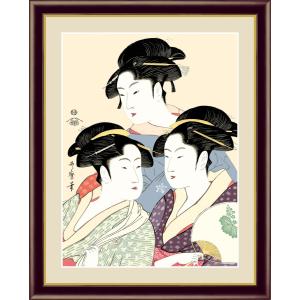 アート額絵 葛飾北斎「神奈川沖浪裏」富嶽三十六景 日本画