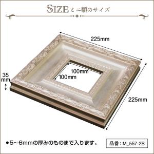 額縁 ミニサイズ 10個セット フレーム おし...の詳細画像5
