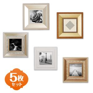 額縁 ミニサイズ 10個セット フレーム おしゃれ ゴールド シルバー