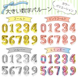 数字 バルーン 1個 大きい 数字 風船 バル...の詳細画像2