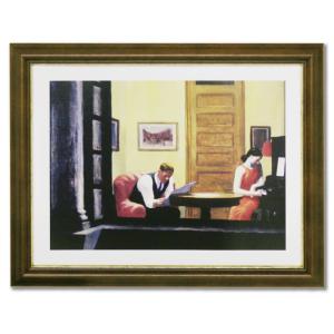 エドワードホッパー 額入りアートポスター EH01 「Nighthawks」 Edward