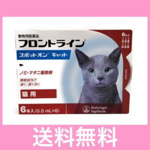 ◎◎ON【メール便・送料無料】猫用　フロントラインスポット　６本　｜happymd