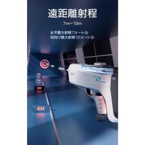 水鉄砲 電動 連射 水ピストル ウォーターピス...の詳細画像2