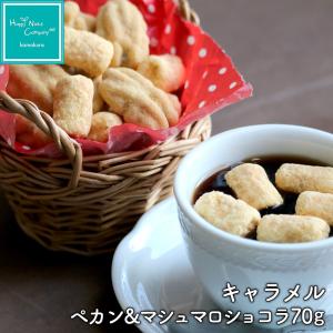ペカンナッツチョコレート＆マシュマロ ショコラ キャラメル 70g ピーカンナッツ  ハッピーナッツカンパニー バレンタインデー ホワイトデー