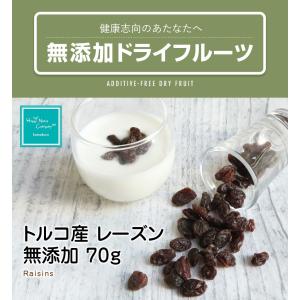 トルコ産レーズン 70g 無添加 砂糖不使用 ぶどう ドライフルーツ 小袋 小分けサイス 健康おやつ カリウム 鉄分 ナッツ 専門店 HappyNutsCompany