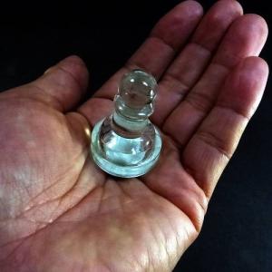 チェス 駒 駒のみ ポーン クリア チェスボー...の詳細画像1