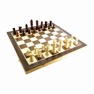 超特大 高級 木製 チェス セット 折りたたみチェスボード 39cm チェスセット CHESS SET HB-592 宅配便のみ｜happypatch