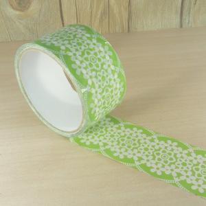 梱包テープ OPPテープ グリーン 花柄 幅4...の詳細画像5