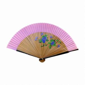 飾り扇子 ビッグ 34cm 開いて60cm 銀色 ラメ シルバー 扇子 大きい