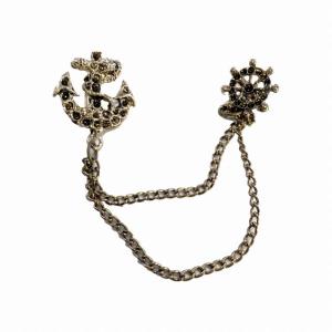 バッジ ミリタリー 勲章 ゴールド スター ce19 勲章バッジ ワッペン風