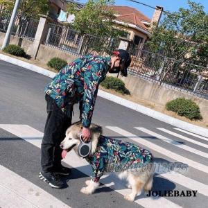 犬 ペアルック アロハシャツ パイナップル柄 ...の詳細画像3