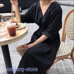 ワンピース レディース ロングワンピースマキシ...の詳細画像4