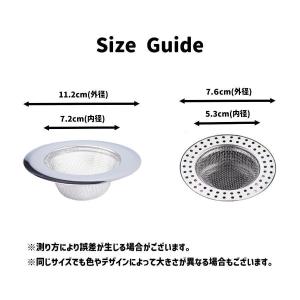 排水口 ゴミ受け キッチン用品 浅型 形 台所...の詳細画像4