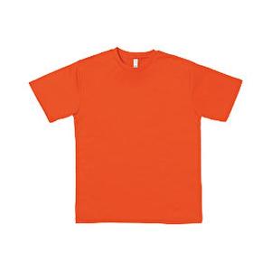 LIFEMAX　ライフマックス　無地　ライトドライ　Ｔシャツ 　ＸＬ　カラー　オレンジ　半袖　ＭＳ１...