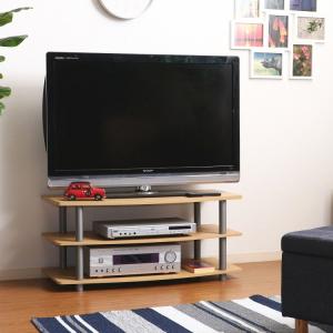 テレビ台 ローボード 幅79cm 32型対応 コーナー 木目調 石目調 （ TV台