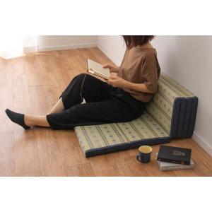 畳マットレス 夏 80×180×4cm 折りたたみ い草 6つ折り