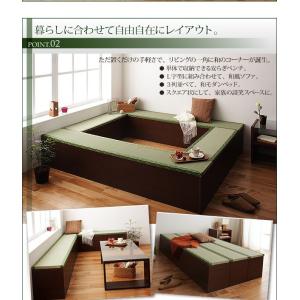 小上がり 畳収納 幅90cm(1体) 収納ボッ...の詳細画像4