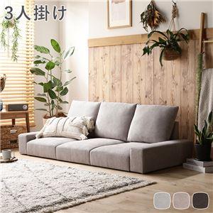 3人掛けソファ RASIK（ラシク） ローソファ フロアソファ 3人掛け 幅164cm 3P