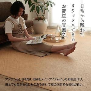 ラグマット 夏用 江戸間4.5畳 約261×2...の詳細画像3