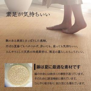 ラグマット 夏用 江戸間4.5畳 約261×2...の詳細画像5