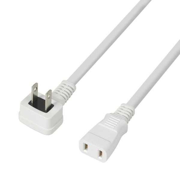 エルパ (ELPA) 延長コード コンセント L型プラグ 1個口 3ｍ 125V 15A W-300...