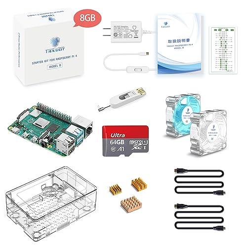 TRASKIT Raspberry Pi 4B /ラズベリーパイ4B 8GB RAM /MicroS...