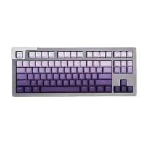 Keecipal Violet キーキャップ チェリープロファイル PBT染料昇華 メカニカル ゲーミングキーボード用 トッププリント155キー Cherry Gateron Kailh Otemu MX構｜happyrich1524