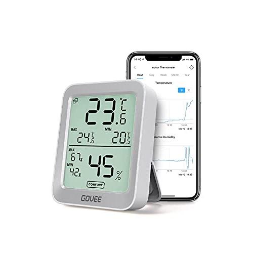 Govee 温湿度計 温度計 湿度計 Bluetooth デジタル スマホで温度湿度管理 温度 湿度...