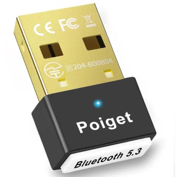 業界トップクラスBluetooth5.3技術&amp;ドライバー不要、挿し込で即利用 Poiget Blue...