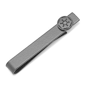 【並行輸入品】Star Wars Satin Black Imperial Symbol Tie Bar, Officially Licensed