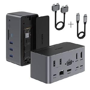 QUUGE 14in1 Thunderbolt対応 ドック MST機能 8K出力-