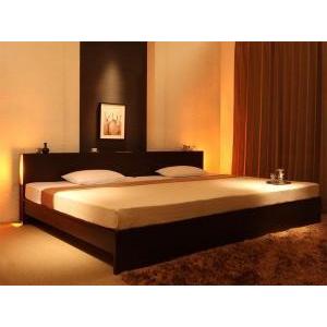 組立設置付 すのこベッド ワイドK280 ゼルトスプリングマットレス付き 高さ調整 国産ベッド