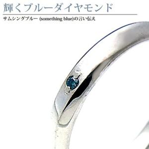 刻印対応 ブルーダイヤモンドメモリアルジュエリ...の詳細画像1
