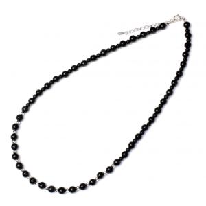 新品未使用★天然ブラックシリカ✖️ゲルマニウム★ k18付きネックレス アマハタ ブラックシリカ ネックレス K18 50cm : Happy Station