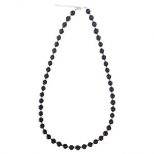 テラヘルツ＆ブラックシリカ ネックレス MTB117（43cm・6mm）TB
