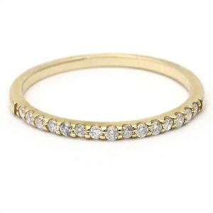 シルバー925 スワロフスキージルコニア リング“エタニティ”指輪/ハーフ