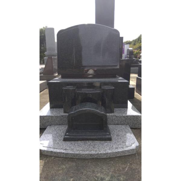 墓石　お墓　和型墓石　インドMIH黒   展示品  文字彫刻無料  工事費込み　運送費無料　文字彫刻...