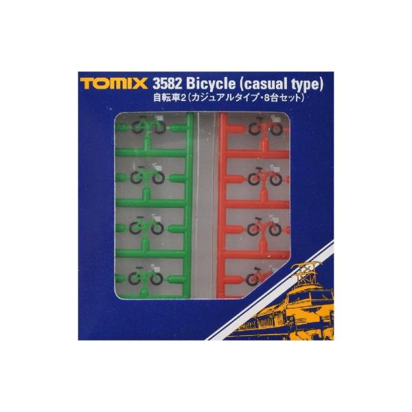TOMIX Nゲージ 自転車2 8台セット 3582 鉄道模型用品