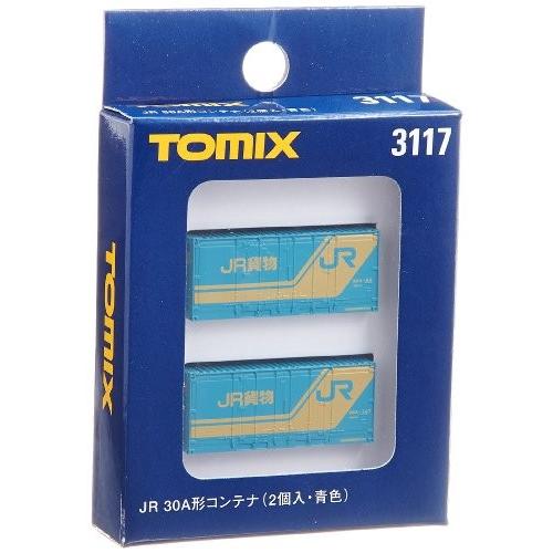 TOMIX Nゲージ 30A コンテナ 2個 青色 3117 鉄道模型用品