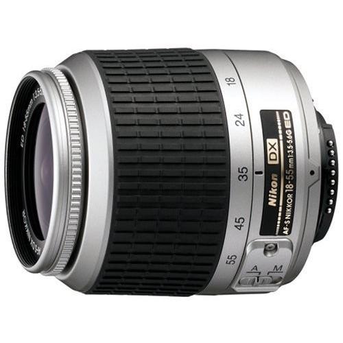 Nikon AF-S DX ズームニッコール ED 18-55mm F3.5-5.6G シルバー デ...